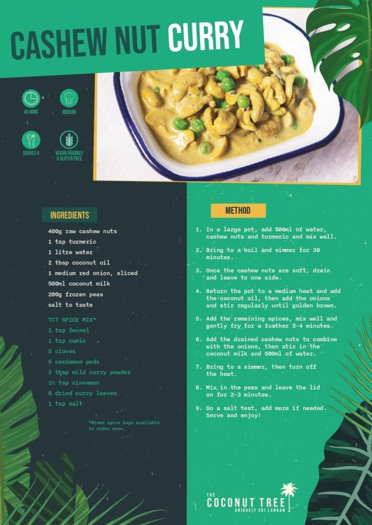 Cashew Nut curry